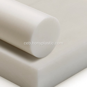 Itom nga puti nga acetal plastic pom sheet